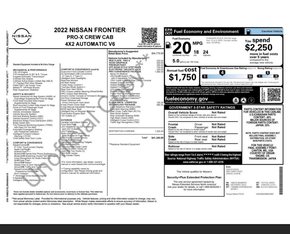 2022 Nissan Frontier - photo 15