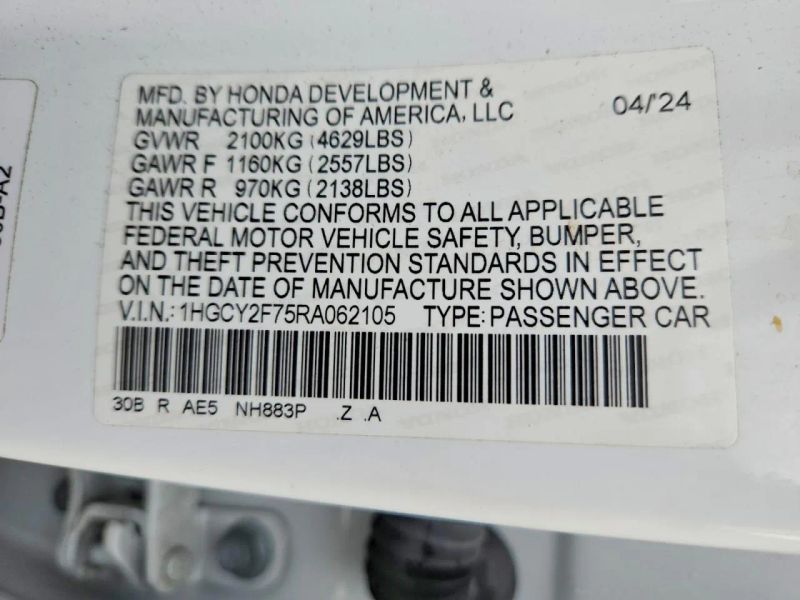2024 Honda Accord Hybrid - photo 11