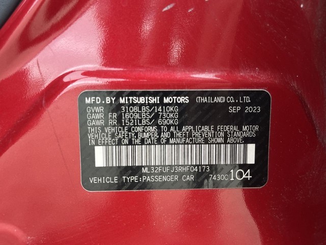 2024 Mitsubishi MIRAGE G4 ES - photo 10