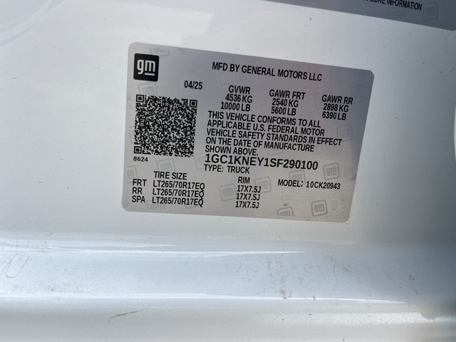 2025 Chevrolet 2500HD LT - photo 17