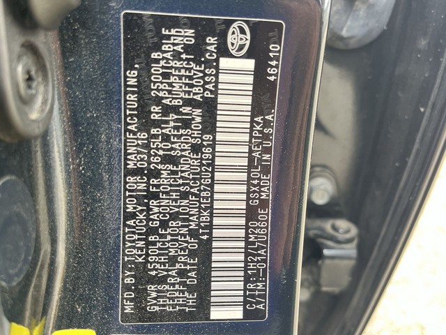 2016 Toyota AVALON - photo 20