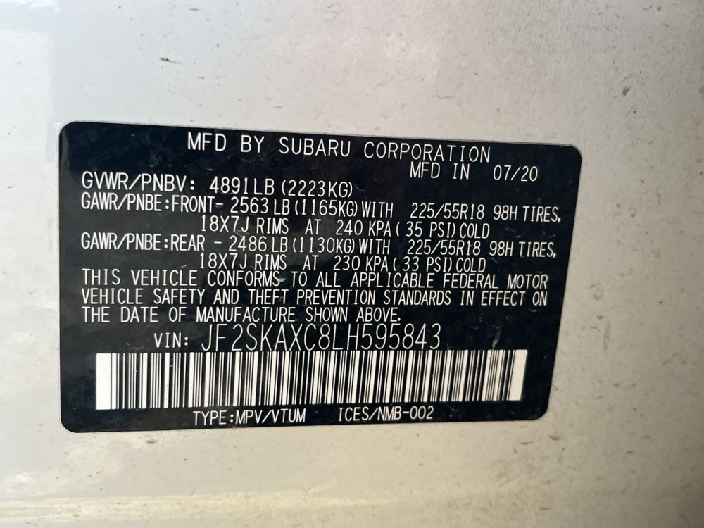 2020 Subaru Forester - photo 19