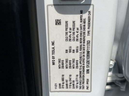2022 Tesla Motors Model - photo 19