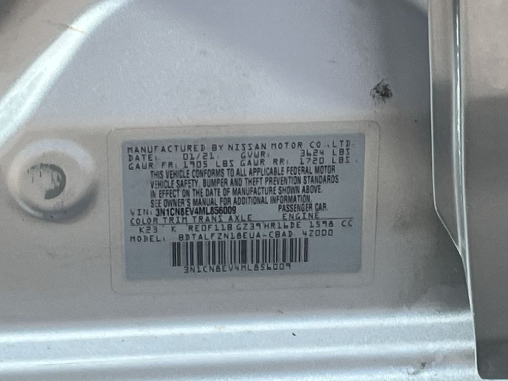 2021 Nissan VERSA SV - photo 18