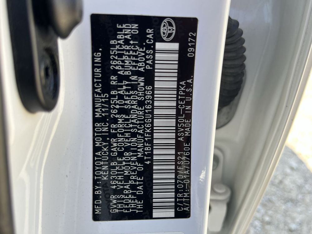 2016 Toyota CAMRY SPECIAL EDITION - photo 18