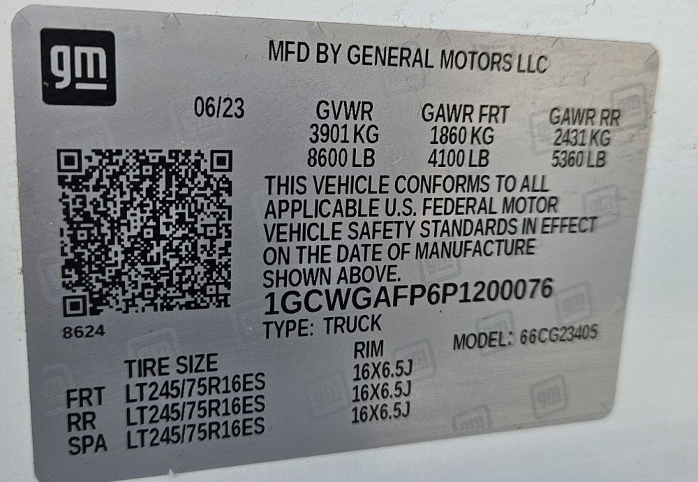 2023 Chevrolet EXPRESS G2500 CARGO - photo 16
